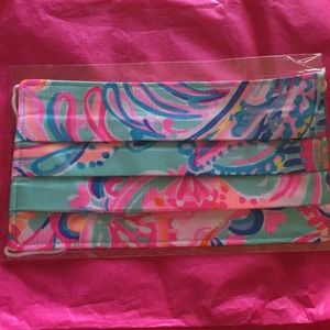Authentic Lilly Pulitzer face mask